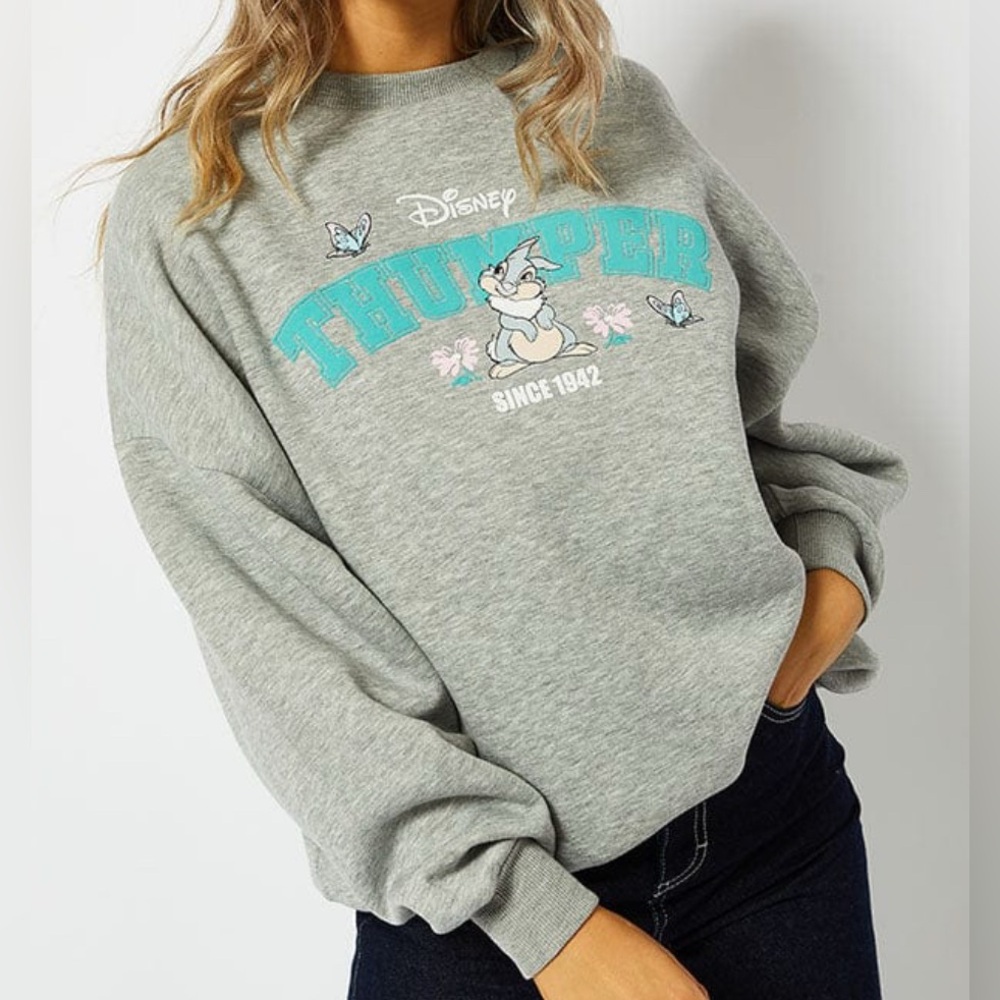 NEW Bambi Thumper Disney Sweatshirt XLarge